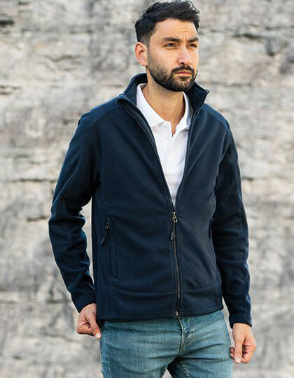 Men´s Full- Zip Fleece Jacket HRM 1201 - Odzież reklamowa