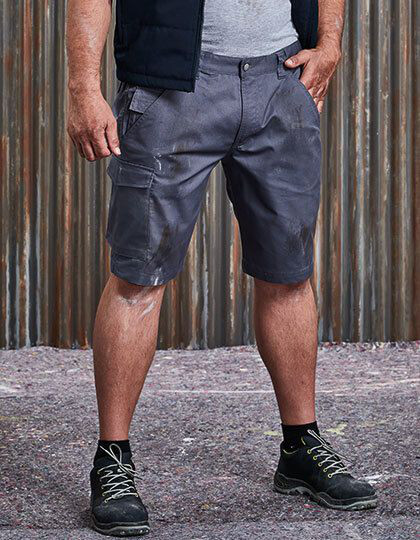 Workwear Polycotton Twill Shorts Russell R-002M-0