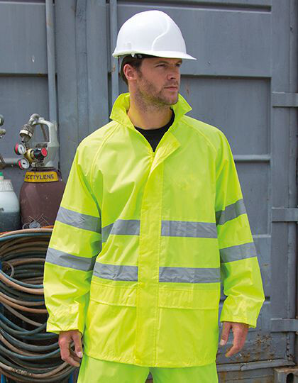 High Vis Waterproof Suit Result Safe-Guard R216X - Robocza