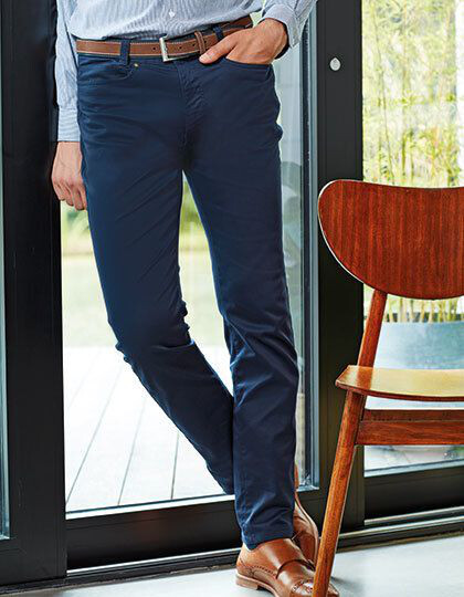 Men´s Performance Chino Jeans Premier Workwear PR560 - Spodnie długie i krótkie