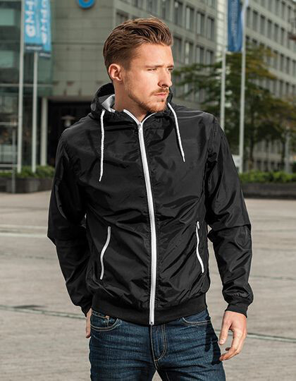 Windrunner Jacket Build Your Brand BY016 - Odzież reklamowa