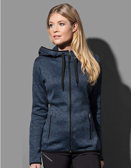 Knit Fleece Jacket Women Stedman® ST5950 - Na zamek