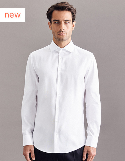Men´s Shirt Slim Fit Oxford Longsleeve Seidensticker 693677 - Koszule biznesowe