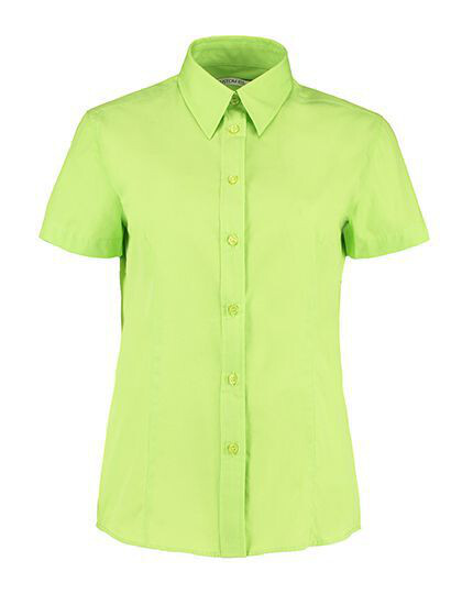 Women´s Classic Fit Workforce Poplin Shirt Short Sleeve Kustom Kit KK728 - Koszule biznesowe