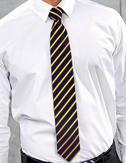 Sports Stripe Tie Premier Workwear PR784 - Krawaty