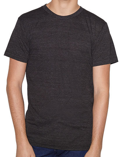 Unisex Tri-Blend Track T-Shirt American Apparel TR401W - Z krótkim rękawem