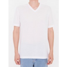 Unisex Sublimation V-Neck T-Shirt American Apparel PL4321W - Dekolt w kształcie V