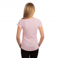 Ladies Solar Performance Short Sleeve T-Shirt Vapor Apparel M150 - Okrągły dekolt