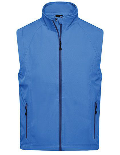 Men´s Softshell Vest James&Nicholson JN1022 - Odzież reklamowa