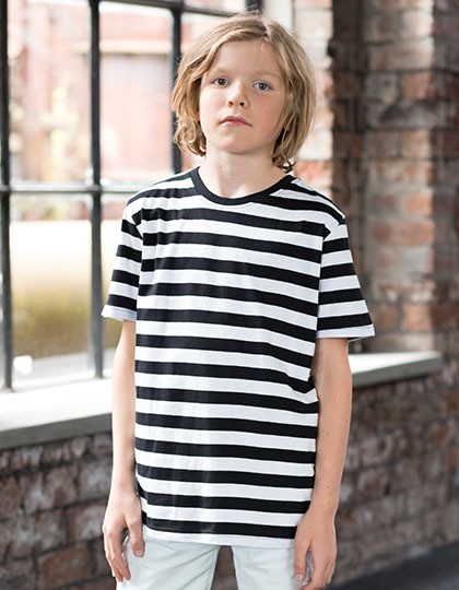 Kids Stripy Tee Mantis Kids MK109s