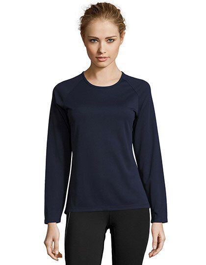 Women´s Long Sleeve Sports T-Shirt Sporty SOL´S 02072 - Odzież reklamowa