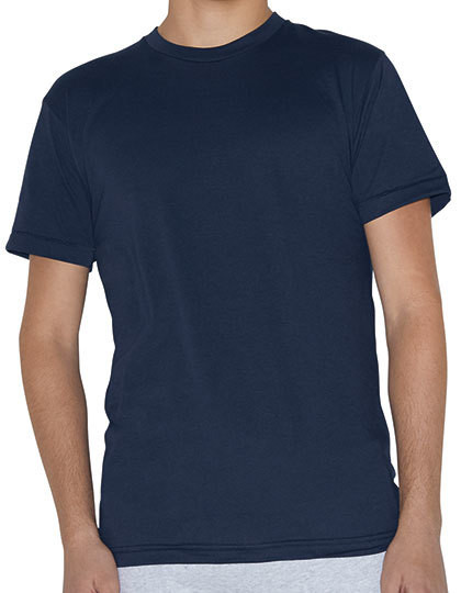 Unisex Poly-Cotton Short Sleeve Crew Neck T-Shirt American Apparel BB401W - Okrągły dekolt