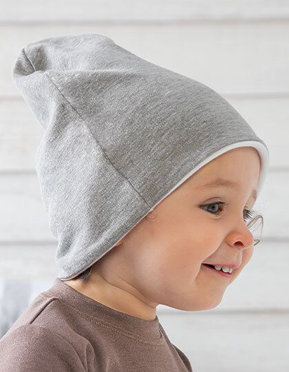Baby Reversible Slouch Hat Babybugz BZ44 - Odzież reklamowa